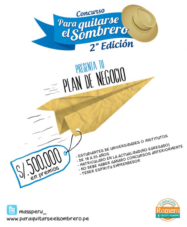 quitarse sombrero afiche