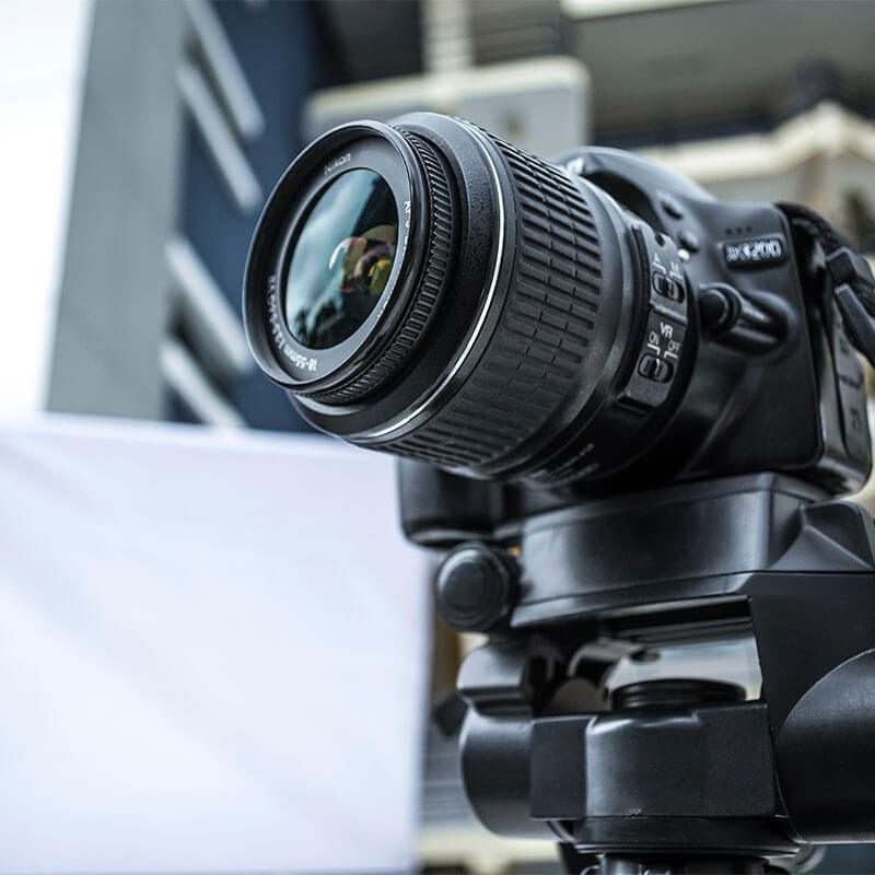 Equipos profesionales de fotografía